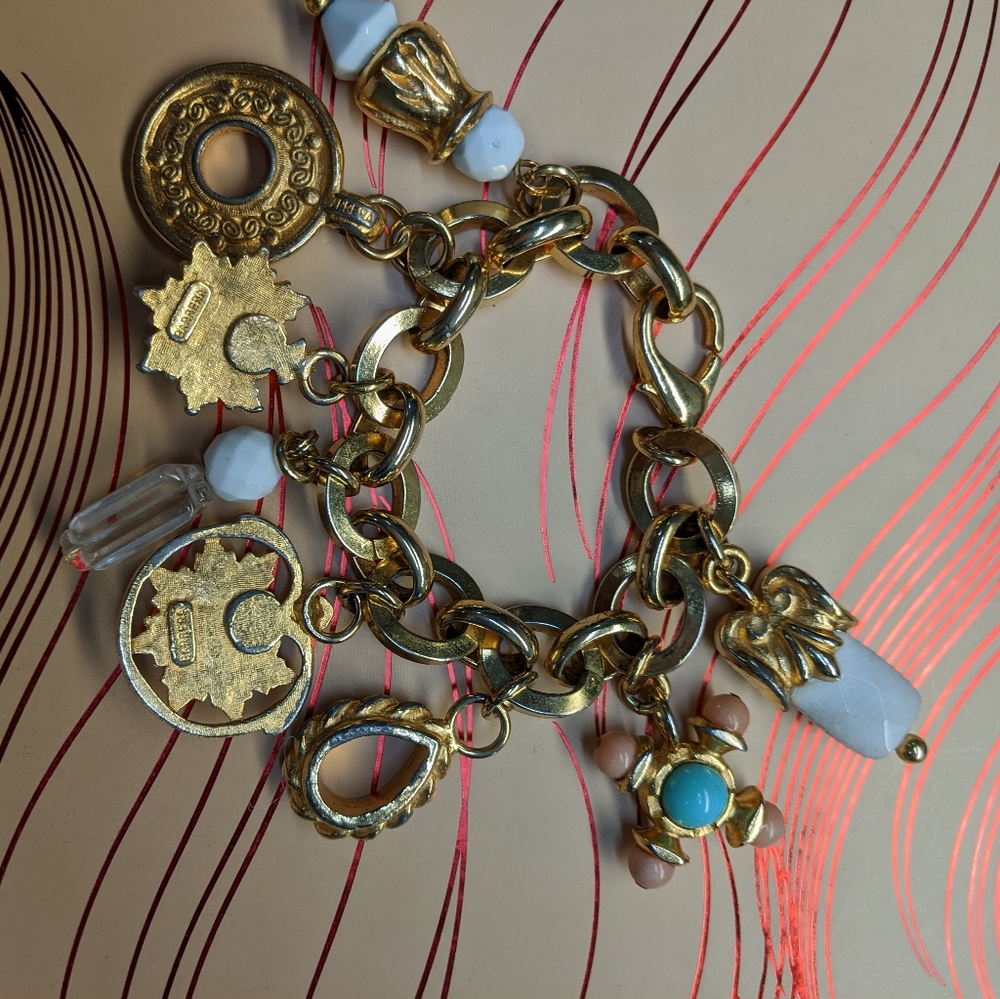 Jose Barrera VTG charm bracelet - Picture 2 of 2